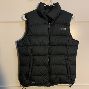 Black North Face Puffer Vest